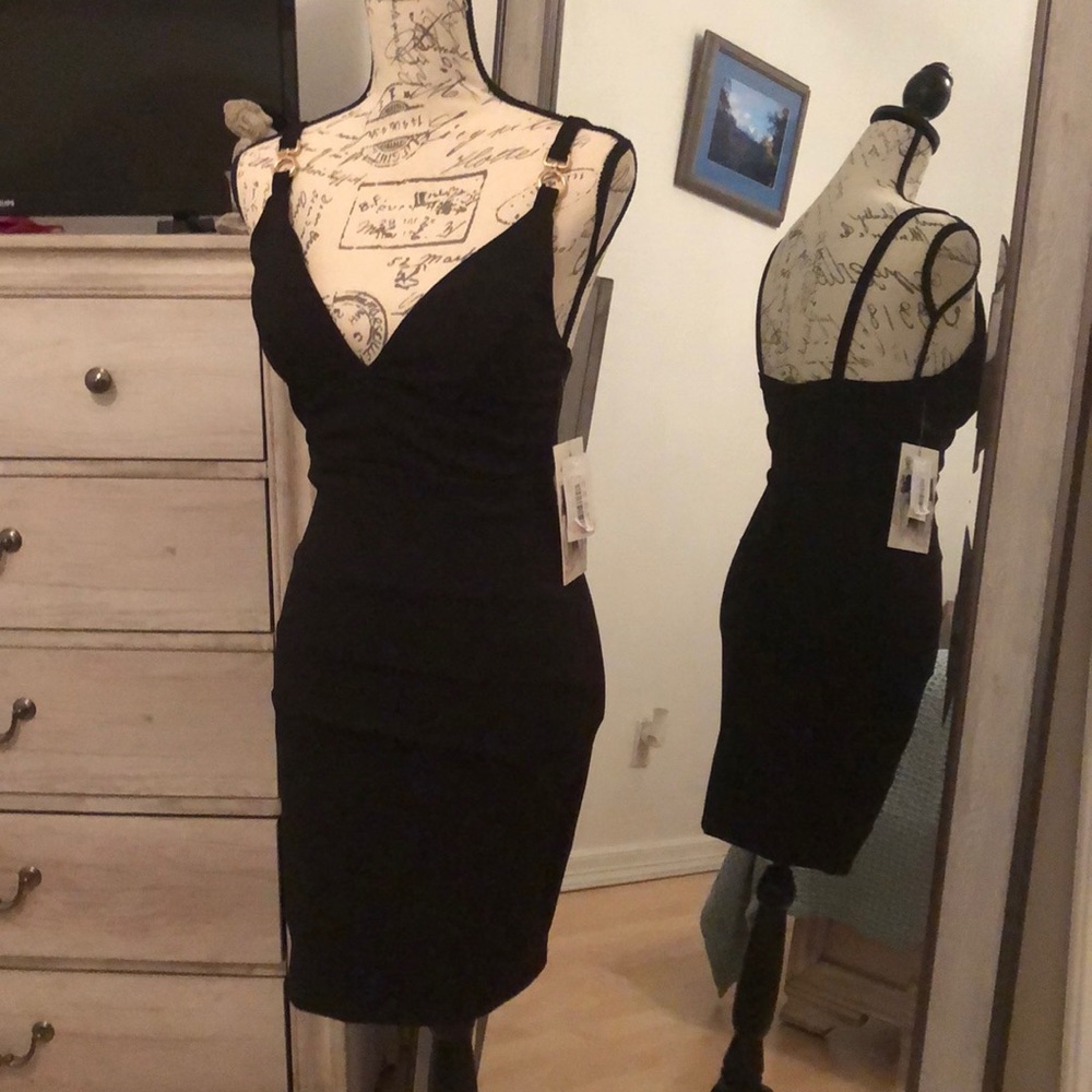 Honey and Rosie black dress NWT